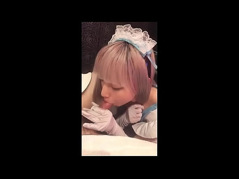 ❤️ Japanesch Idol [mayuka], Franséisch Déngschtmeedchen Kostüm, Deel 1, blowjob a réckelen mat Lotion ️ Porno bei eis ❤